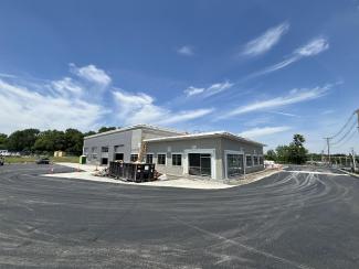 exterior lot of facility