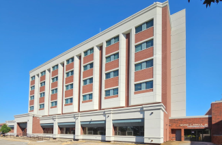 exterior photo form the parking lot