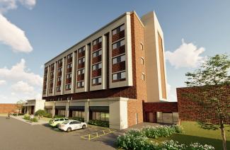 Exterior View 3d render